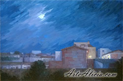 De noche (Pozuelo de Calatrava); De noche, atardeder, amanecer